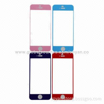 Clear or Matte Anti-finger Fringing Screen Protectors for Mobile Phones, Not Easy to Break Up